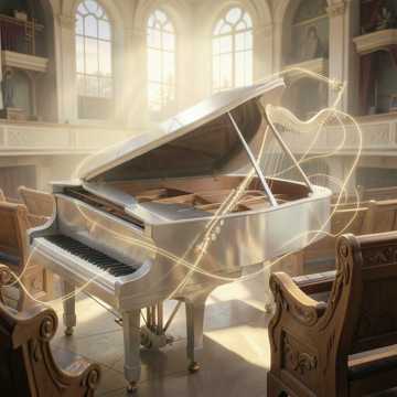 Classical AI music example